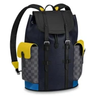 Рюкзак Louis Vuitton Christopher Backpack PM M55111 Epi Leather "Navy Blue"