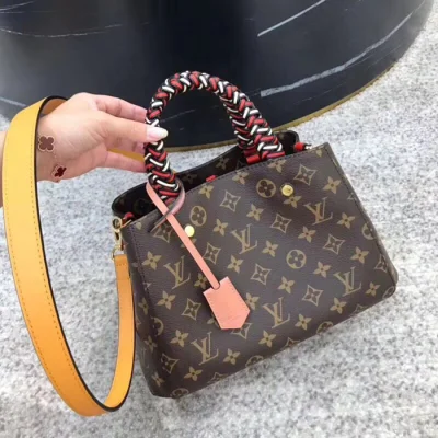 Сумка Louis Vuitton Montaigne BB M44671 Monogram Canvas "Brown" фото № 2
