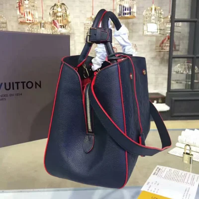 Сумка Louis Vuitton M42746 Montaigne MM Tote Bag Monogram Empreinte Leather "Navy Blue" фото № 3 Сумка Louis Vuitton M42746 Montaigne MM Tote Bag Monogram Empreinte Leather "Navy Blue" фото № 3