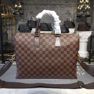 Портфель Louis Vuitton Porte-Documents Jour PM Bag 38cm Damier Ebene Canvas Fall Winter 2018 Collection N42242 "Brown"