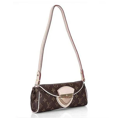 Сумка Louis Vuitton M40122 Beverly Clutch Shoulder Bag Monogram Canvas "Brown" фото № 2