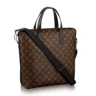Портфель Louis Vuitton M40388 Kitan Briefcase Monogram Canvas "Brown"
