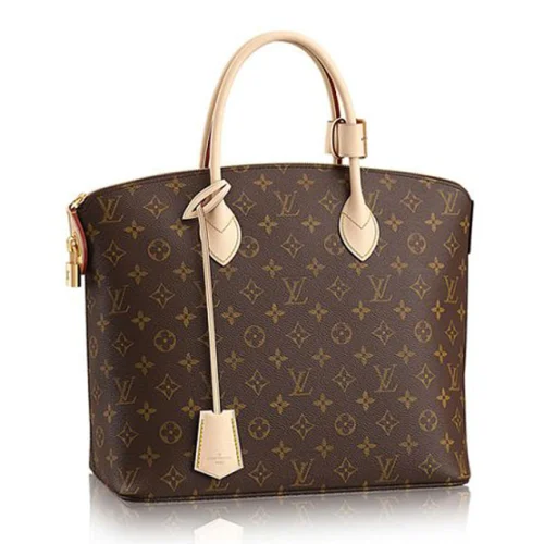 Сумка Louis Vuitton M40606 Lockit MM Tote Bag Monogram Canvas "Brown"