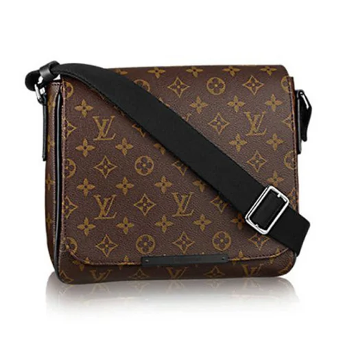Сумка Louis Vuitton M40935 District PM Messenger Bag Monogram Macassar Canvas "Brown"