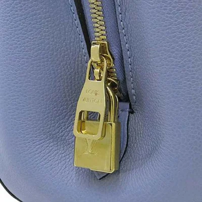 Сумка Louis Vuitton M41050 Montaigne BB Tote Bag Monogram Empreinte Leather "Blue" фото № 5