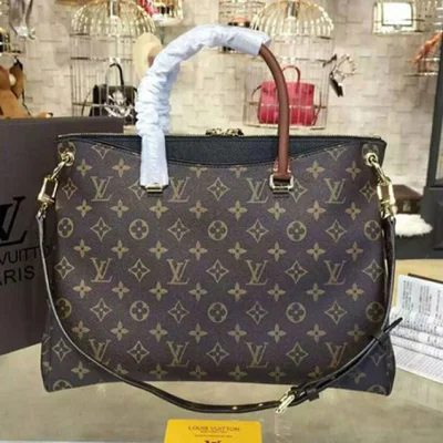 Сумка Louis Vuitton M41064 Pallas Tote Bag Monogram Canvas "Brown" фото № 4