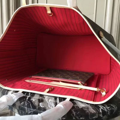 Сумка Louis Vuitton M41179 Neverfull GM Shoulder Bag Monogram Canvas "Brown" фото № 8