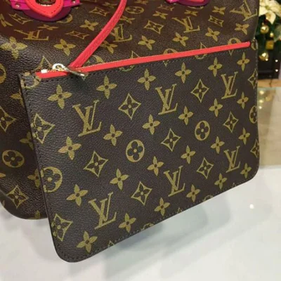 Сумка Louis Vuitton M41663 Neverfull MM Totem Shoulder Bag Monogram Canvas "Brown" фото № 5