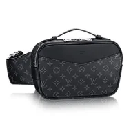Сумка Louis Vuitton M42906 Bumbag Sling Bag Monogram Eclipse Canvas "Black"