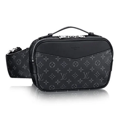 Сумка Louis Vuitton M42906 Bumbag Sling Bag Monogram Eclipse Canvas "Black"