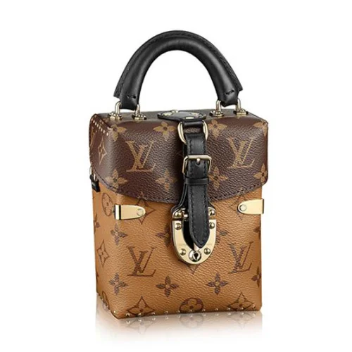 Сумка Louis Vuitton M42999 Camera Box Crossbody Bag Monogram Canvas "Brown"