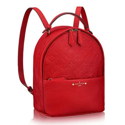 Рюкзак Louis Vuitton M44015 Sorbonne Backpack Monogram Empreinte Leather "Red"