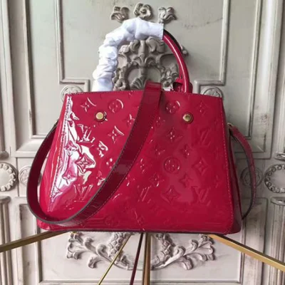 Сумка Louis Vuitton M50172 Montaigne BB Tote Bag Monogram Vernis "Pink" фото № 4