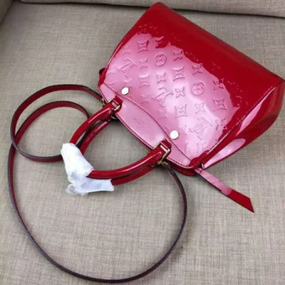 Сумка Louis Vuitton M50602 Brea PM Tote Bag Monogram Vernis "Red" фото № 4