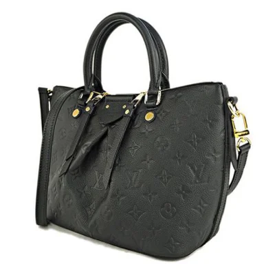 Сумка Louis Vuitton M50643 Mazarine MM Tote Bag Monogram Empreinte Leather "Black" фото № 4