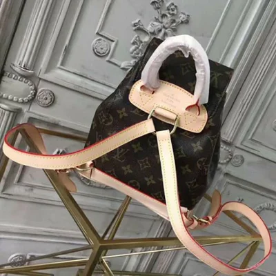 Рюкзак Louis Vuitton M51137 Montsouris Backpack Mini Monogram Canvas "Brown" фото № 4