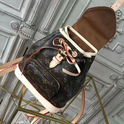 Рюкзак Louis Vuitton M51137 Montsouris Backpack Mini Monogram Canvas "Brown" фото № 9