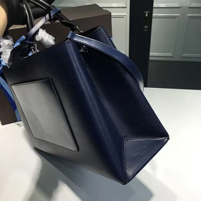 Сумка Louis Vuitton M51328 Kleber MM Tote Bag Epi Leather "Navy Blue" фото № 5