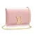 Сумка Louis Vuitton M51603 Louise Chain PM Crossbody Bag Monogram Vernis "Pink"