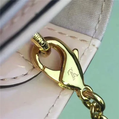 Сумка Louis Vuitton M51603 Louise Chain PM Crossbody Bag Monogram Vernis "Pink" фото № 8