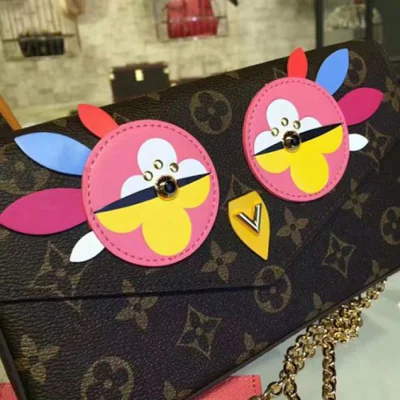 Сумка Louis Vuitton M62416 Pochette Felicie Crossbody Bag Monogram Canvas "Brown" фото № 7