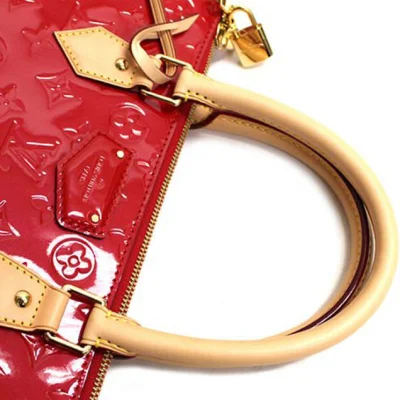 Сумка Louis Vuitton M90160 Montebello MM Tote Bag Monogram Vernis "Red" фото № 5