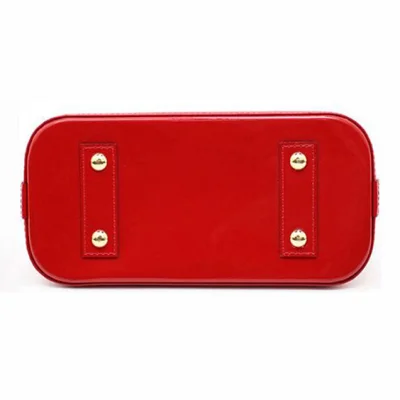 Сумка Louis Vuitton M90174 Alma BB Tote Bag Monogram Vernis "Red" фото № 6