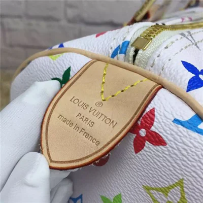 Сумка Louis Vuitton M92643 Speedy 30 Tote Bag Monogram Multicolore Canvas "White" фото № 9 Сумка Louis Vuitton M92643 Speedy 30 Tote Bag Monogram Multicolore Canvas "White" фото № 9