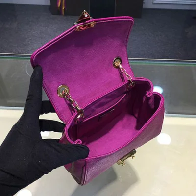 Сумка Louis Vuitton M94555 Saint-Germain BB Crossbody Bag Monogram Empreinte Leather "Purple" фото № 9