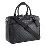 Портфель Louis Vuitton N23253 Icare Briefcase Damier Graphite Canvas "Graphite"