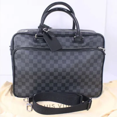 Портфель Louis Vuitton N23253 Icare Briefcase Damier Graphite Canvas "Graphite" фото № 2 Портфель Louis Vuitton N23253 Icare Briefcase Damier Graphite Canvas "Graphite" фото № 2