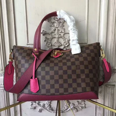 Сумка Louis Vuitton N41015 Hyde Park Shoulder Bag Damier Ebene Canvas "Brown" фото № 2