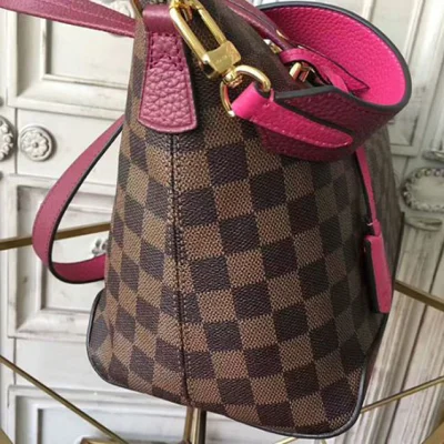Сумка Louis Vuitton N41015 Hyde Park Shoulder Bag Damier Ebene Canvas "Brown" фото № 5