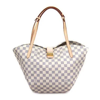 Сумка Louis Vuitton N41208 Salina PM Shoulder Bag Damier Azur Canvas "White" фото № 2