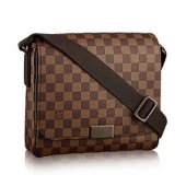 Сумка Louis Vuitton N41213 District PM Messenger Bag Damier Ebene Canvas "Brown"
