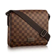 Сумка Louis Vuitton N41213 District PM Messenger Bag Damier Ebene Canvas "Brown"
