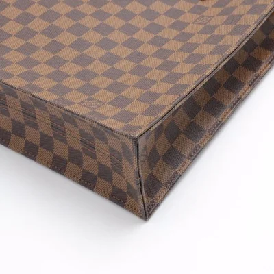 Сумка Louis Vuitton N41226 Sac Plat PM Tote Bag Damier Ebene Canvas "Brown" фото № 7