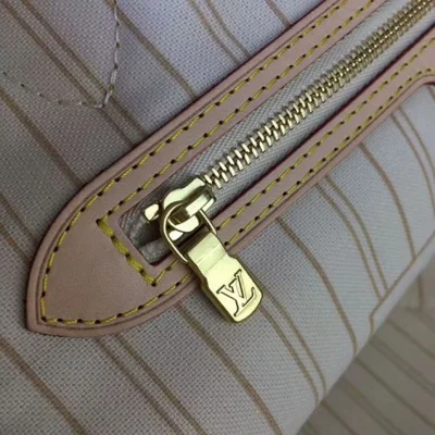 Сумка Louis Vuitton N41360 Neverfull GM Shoulder Bag Damier Azur Canvas "White" фото № 10