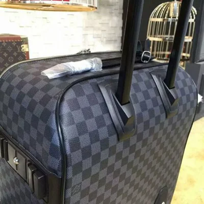 Чемодан Louis Vuitton N41385 Pegase Light 55 Rolling Luggage Damier Graphite Canvas "Graphite" фото № 9