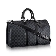 Сумка Louis Vuitton N41418 Keepall Bandouliere 45 Duffel Bag Damier Graphite Canvas "Graphite"