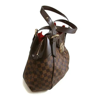 Сумка Louis Vuitton N41540 Sistina GM Hobo Bag Damier Ebene Canvas "Brown" фото № 4
