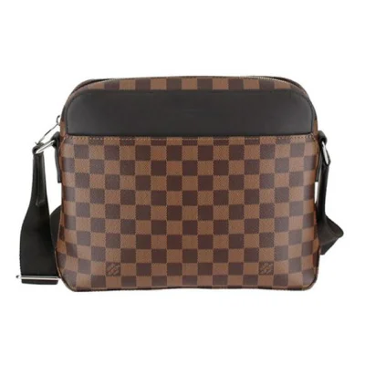 Сумка Louis Vuitton N41568 Jake Messenger PM Messenger Bag Damier Ebene Canvas "Brown" фото № 2