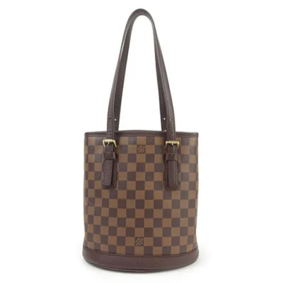Сумка Louis Vuitton N42240 Marais Shoulder Bag Damier Ebene Canvas "Brown" фото № 3