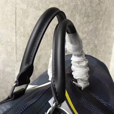 Сумка Louis Vuitton N44009 Keepall 55 Bandouliere Duffel Bag Damier Cobalt Canvas "Navy Blue" фото № 6