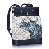 Рюкзак Louis Vuitton M54125 Steamer Backpack Monogram Savane Canvas "White"