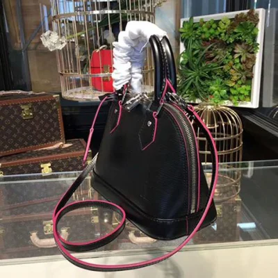 Сумка Louis Vuitton Alma BB M54160 Epi Leather "Black" фото № 3