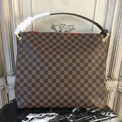 Сумка Louis Vuitton Graceful MM N44045 Damier Ebene Canvas "Brown" фото № 4