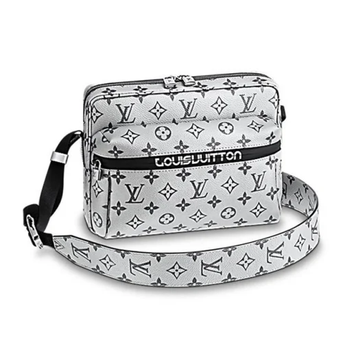 Сумка Louis Vuitton Monogram Canvas Messenger PM M43859 "White"