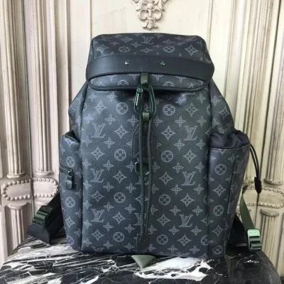 Рюкзак Louis Vuitton Monogram Eclipse Canvas Discovery Backpack M43694 "Black" фото № 2