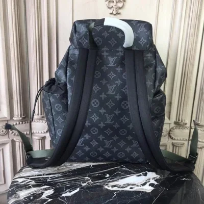 Рюкзак Louis Vuitton Monogram Eclipse Canvas Discovery Backpack M43694 "Black" фото № 5